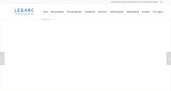 Desktop Screenshot of legare.se