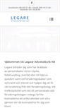 Mobile Screenshot of legare.se